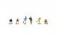 Recreation & Sports -- Skateboarders pkg(6), HO, Noch Gmbh & Co 15889