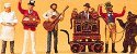 Fair Musicians/Vendors pkg(6), HO, Preiser Kg 24653