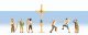 Recreation & Sports -- Mountain Hikers with a Crucifix pkg(6), HO, Noch Gmbh & Co 15874