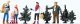 Christmas Tree Lot -- w/4 Trees, HO, Preiser Kg 10627