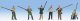 Recreation & Sports -- Angler Fishermen pkg(6), HO, Noch Gmbh & Co 15892