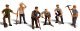 Scenic Accents(R) -- Road Crew pkg(6), O, Woodland Scenics 2761
