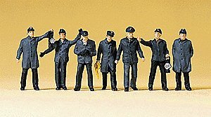 Railroad Personnel -- Railway Workers, HO, Preiser Kg 10409