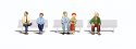 Scenic Accents(R) Figures -- Seated Passengers pkg(5), O, Woodland Scenics 2731