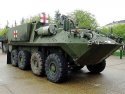 Military Armored Personnel Carrier - Resin Kit -- Bison Ambulance, HO, Trident Miniatures 87212