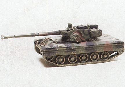 Military - Modern Austrian Federal Army - Self-Propelled Guns -- Steyr SK-105 A2 Kurassier Mo, HO, Trident Miniatures 87069