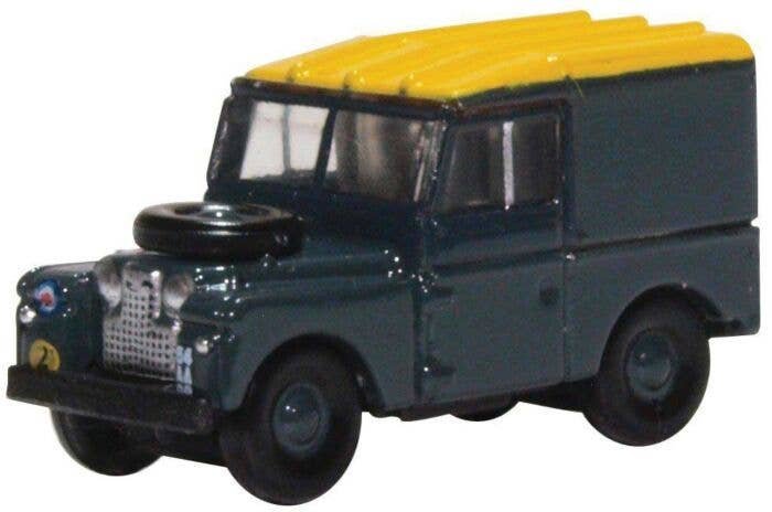 Land Rover Series I with 88′ Hardtop - Assembled -- Royal Air Force, N, Oxford Diecast NLAN188021
