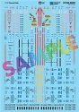 Military Decal Set -- F-14 Tomcat Data, 1/48, Microscale Industries Inc AC480039