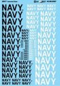 Military Decal Set -- Navy - Various Sizes, 1/48, Microscale Industries Inc AC480057