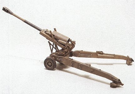 Military - US/NATO - Artillery -- M198 Howitzer 155mm FG (Resin Kit), HO, Trident Miniatures 87067