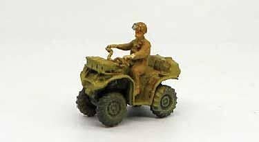 Airborne Quad Bike - Kit, HO, Trident Miniatures 87248