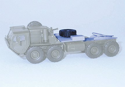 Military - US/NATO - Conversion Parts for HEMTT -- M983 Truck Tractor w/Fifth Wheel, HO, Trident Miniatures 96028