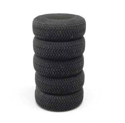 Tire Stacks -- Unpainted 3D Printed Parts pkg(5), HO, All Scale Miniatures 870972
