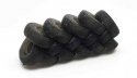 Tire Braid -- Unpainted 3D Printed Part, HO, All Scale Miniatures 871973