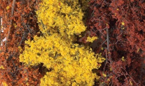 Fine Leaf Foliage(TM) - 75 Cu. In. 1.2 Cu. m. -- Fall Mix, All Scales, Woodland Scenics 1135