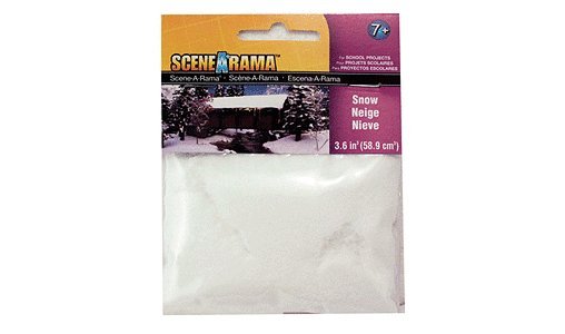 Scene-A-Rama(R) - 2oz 56.7g -- Snow, All Scales, Woodland Scenics 4187