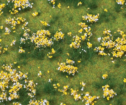 Flowering Meadow -- 8-1/4 x 5-7/8 x 3/8′ 21 x 14.8 x .9cm, HO, Faller Gmbh 180467