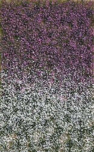 Grass Tuft Sheet -- Late Summer Blossom Tufts 3/16` .4cm Tall, 5-7/16 x 3-7/16` 13.8 x, All Scales, Busch Gmbh & Co Kg 3548