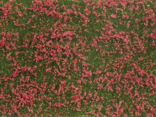 Ground Cover Foliage Pad -- Meadow Red 4-3/4 x 7-1/16′ 12 x 18cm, All Scales, NOCH 7257
