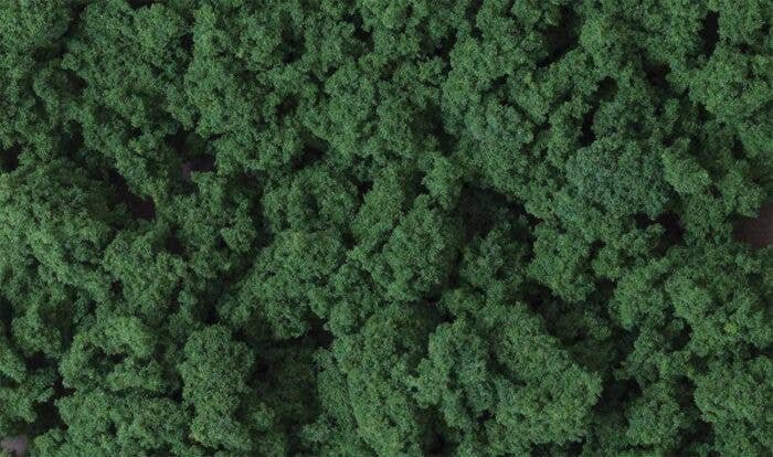 Clump Foliage(TM) - 1 Quart 946mL -- Dark Green, All Scales, Woodland Scenics 684