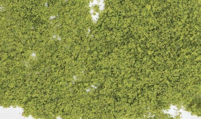 Foliage - 90.7 Square Inches 585 Square cm -- Light Green, All Scales, Woodland Scenics 51