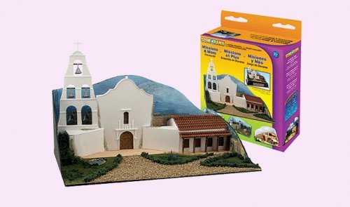 Missions & More Diorama - Scene-A-Rama(R) -- Kit, All Scales, Woodland Scenics 4196