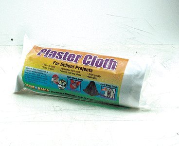 Scene-A-Rama(TM) Diorama Project Accessories -- Plaster Cloth Roll - 135 x 8′ 343 x 20.3cm, HO, Woodland Scenics 4140