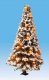 Snow-Covered Illuminated Christmas Tree -- 3-1/8′ 8cm, All Scales, Noch Gmbh & Co 22120