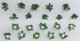 Broccoli & Cauliflower -- 3/8′ 1cm Tall pkg(20), HO, JTT Miniature Tree 95529