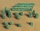 Boxwood Plants -- pkg(15), O, JTT Miniature Tree 95585