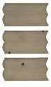 Cobblestone Street Sections -- 10-1/4 x 3-1/8′ 26 x 8cm pkg(3), O, Vollmer Gmbh 48740