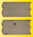 Cobblestone Street Sections -- 5-7/8 x 3-1/8′ 15 x 8cm pkg(3), HO, Vollmer Gmbh 48240