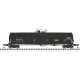 ACF 23,500-Gallon Tank Car - Ready to Run - Master(R) -- GLNX 2522 (black, reporting marks only, yellow conspicuity marks), HO, 