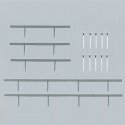 Crash Barriers & 40 Marker Posts, N, Faller Gmbh 272452