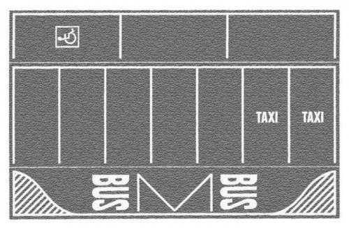 Flexible Pavement Sheets -- Parking Lot Gray, HO, Noch Gmbh & Co 60720