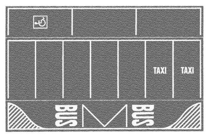 Flexible Pavement Sheets -- Parking Lot Gray, HO, Noch Gmbh & Co 60720