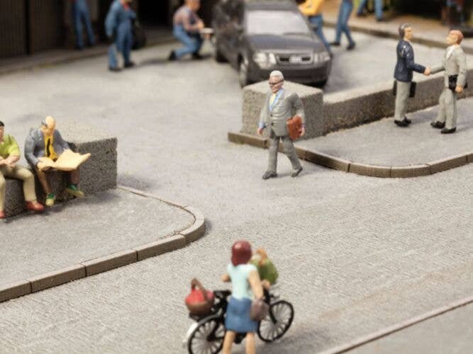 Curbs - Laser-Cut Minis, HO, Noch Gmbh & Co 14219