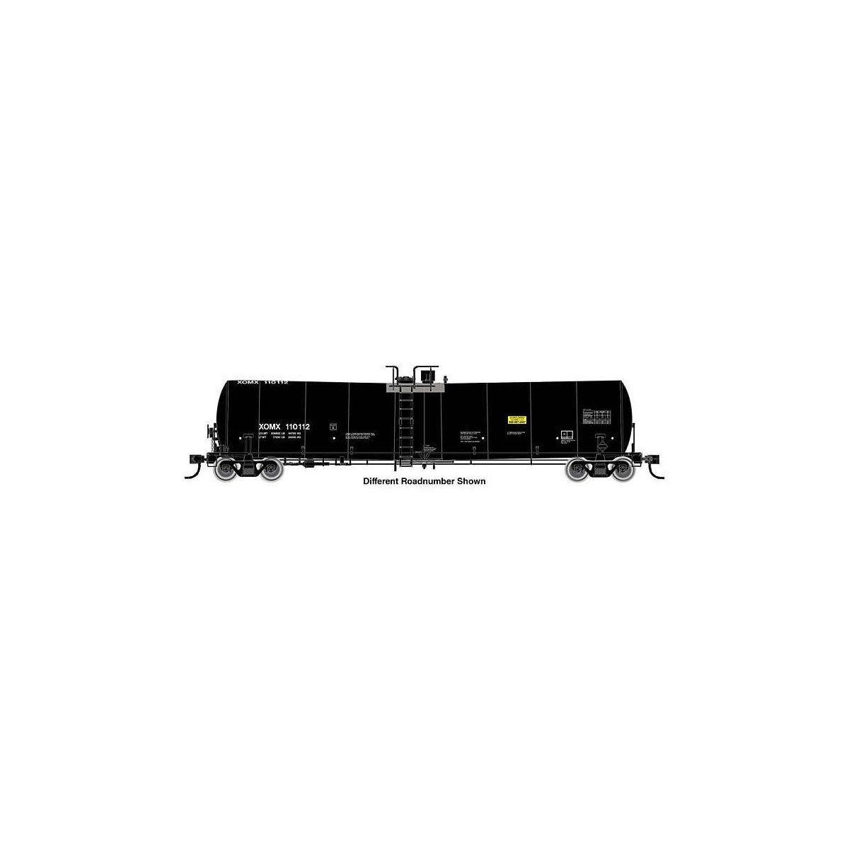Trinity 25,000-Gallon Tank Car - Ready to Run -- XOMX 110133, HO, WalthersMainline 48244