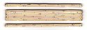 Rough-Cut 2-Lane Wood Grade Crossing - Kit -- 3-9/16′ 9cm Long pkg(2), HO, Blair Line 120