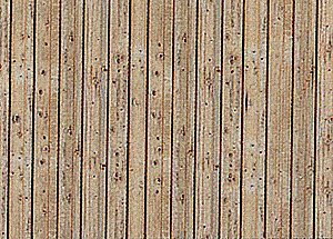 Printed Surface Sheets pkg(2) Each 8-1/4 x 5-13/16 x 1/64′ 210 x 148 x 0.6 -- Wood Boards (br, HO, Busch Gmbh & Co Kg 7419