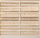 Two-Lane Wood Grade Crossing -- Kit (Laser-Cut Wood) pkg(12), N, Blair Line 18