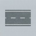Two-Lane Flexible Roadway w/Markings -- 39-3/8` x 1-9/16` 100 x 4cm, N, Faller Gmbh 272458