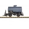 2-Axle Tank Car - Ready to Run -- German State Railroad DR (Era III, gray, black), G, LGB 40556