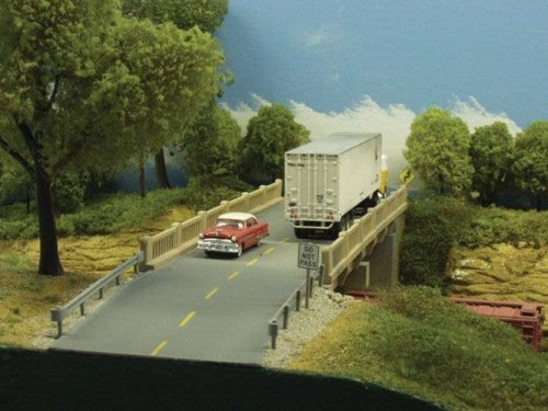 Roadway -- 50′ 15.2m Sections pkg(4), HO, Rix Products 106