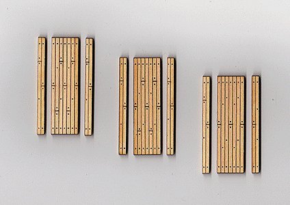 One Lane Wood Grade Crossing -- Kit - pkg(2), HO, Blair Line 133
