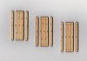One Lane Wood Grade Crossing -- Kit - pkg(2), HO, Blair Line 133