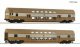 2 piece set (1): Double-deck coaches, DR, TT, Roco 6280025