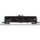 ACF 23,500-Gallon Tank Car - Ready to Run - Master(R) -- ACFX 76357 (black, reporting marks only, yellow conspicuity marks), N, 