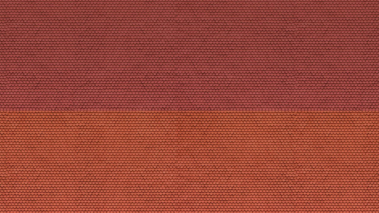 3D Cardboard Sheet “Plain Tile”, red, NOCH 56970