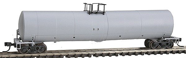 Trinity 25,500-Gallon Tank Car - Ready to Run -- Undecorated Style 7 (Transportation Equipment/TILX Crude Oil Style), N, Atlas M